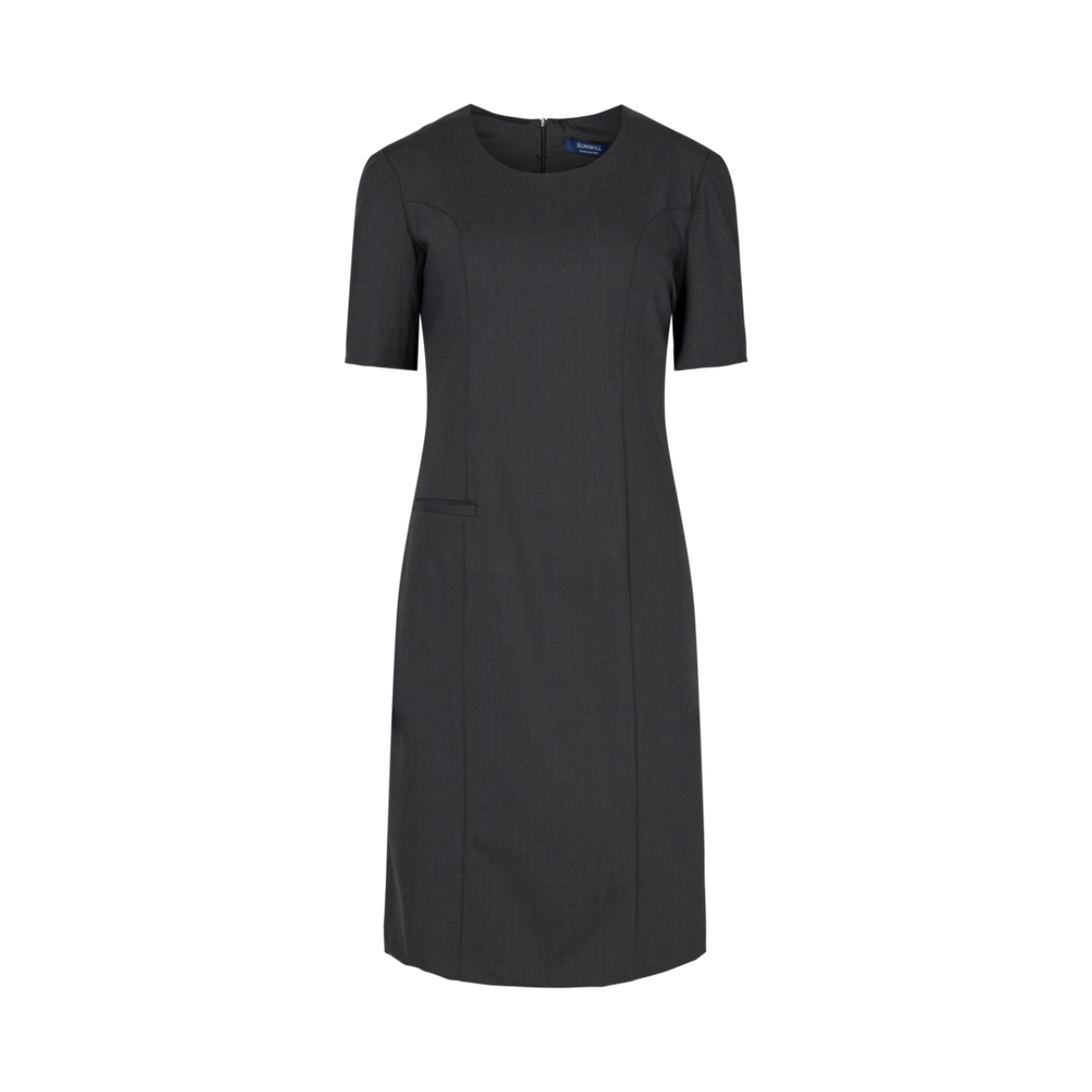 Regular Fit Dress Charcoal