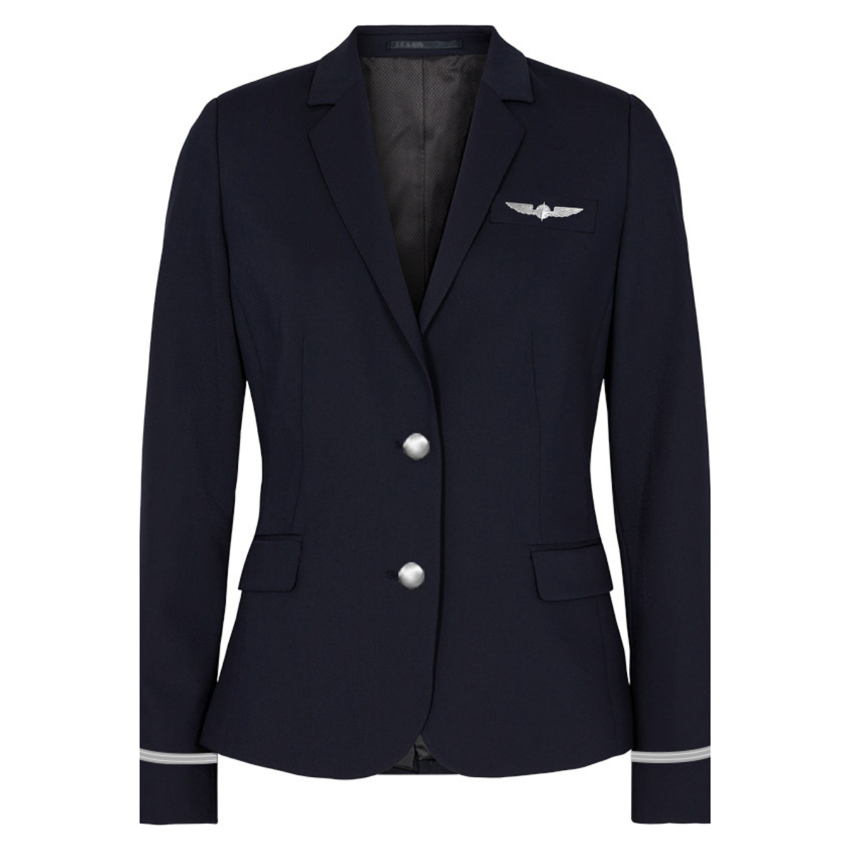Women's Trainee Pilot Blazer - MODERN FIT - Silver
