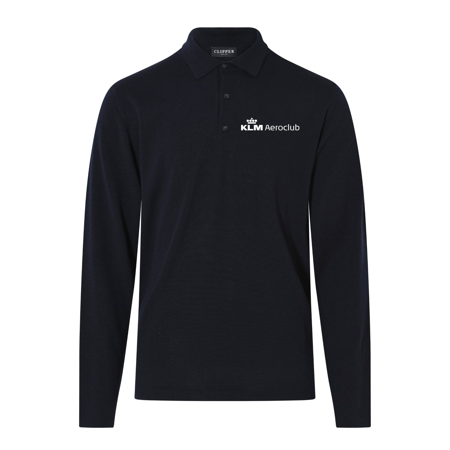 KLM Aeroclub - Long Sleeve Polo Shirt