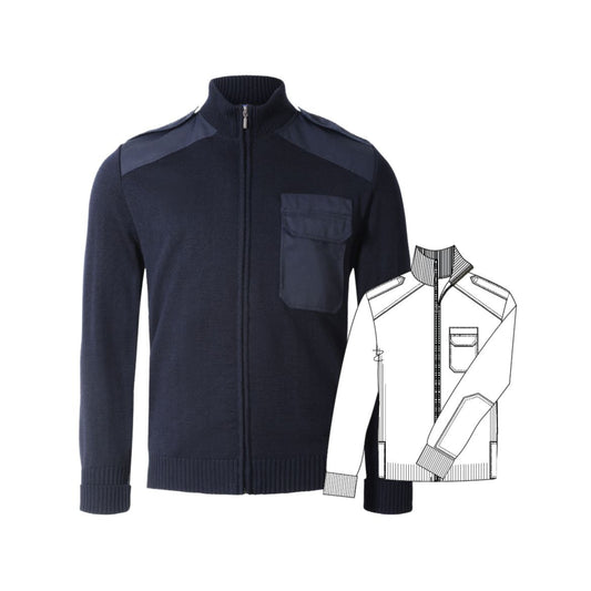 NATO Vest with shoulder straps and chest pocket