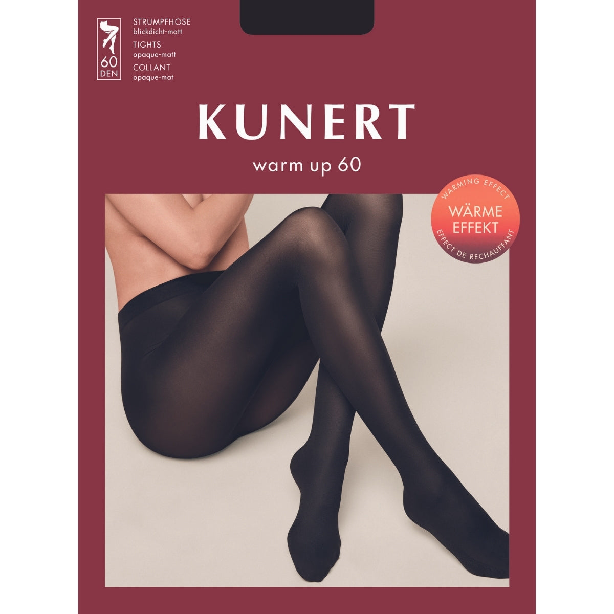 3 Pairs Of 60 Denier Opaque Tights – Soft Microfibre All-Day Comfort