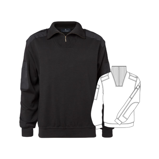 NATO Short Zip Pullover