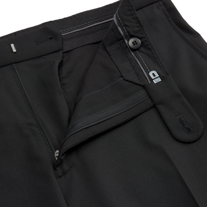 Men's Pilot Uniform Trousers - Regular Fit - Black