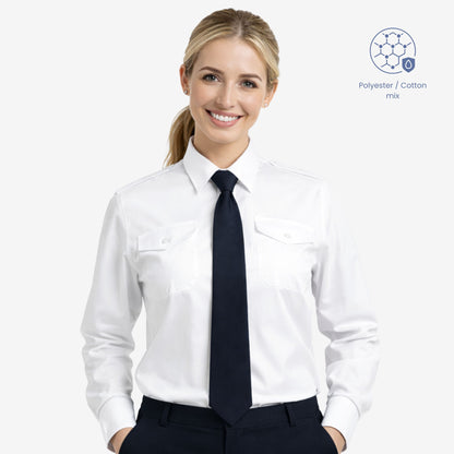 Pilot Blouse - Long Sleeve - Semi Fitted