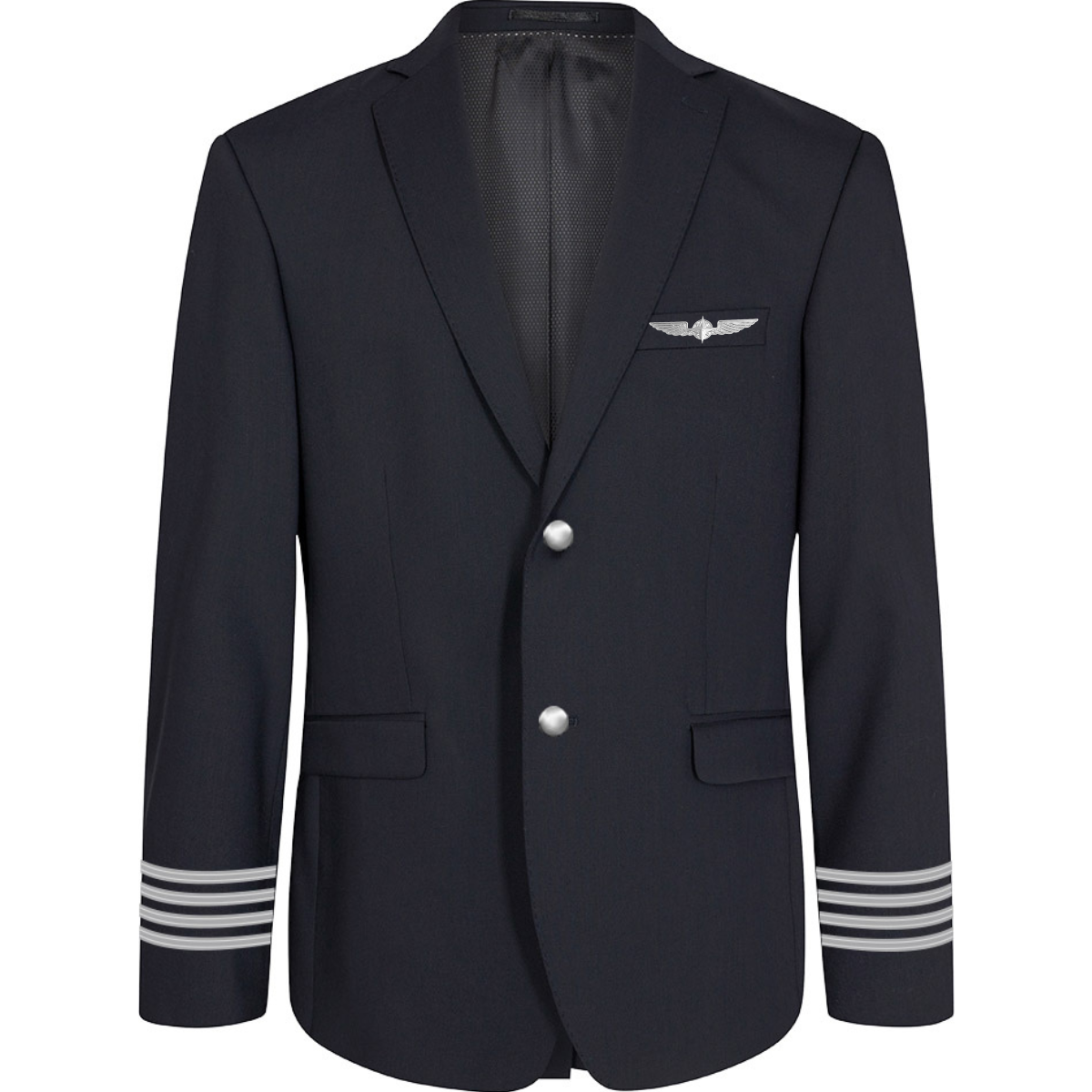 Men's Captain Blazer - MODERN FIT - Silver