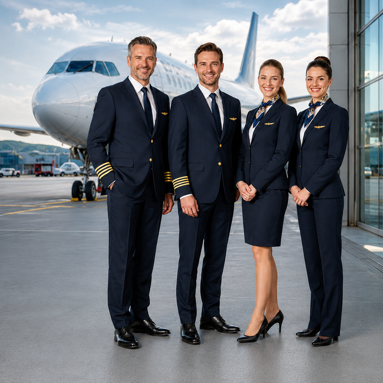 Premium Pilot & Crew Uniforms | Pilot & Crew Store Official