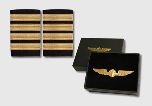 Epaulettes and Wings for Pilots