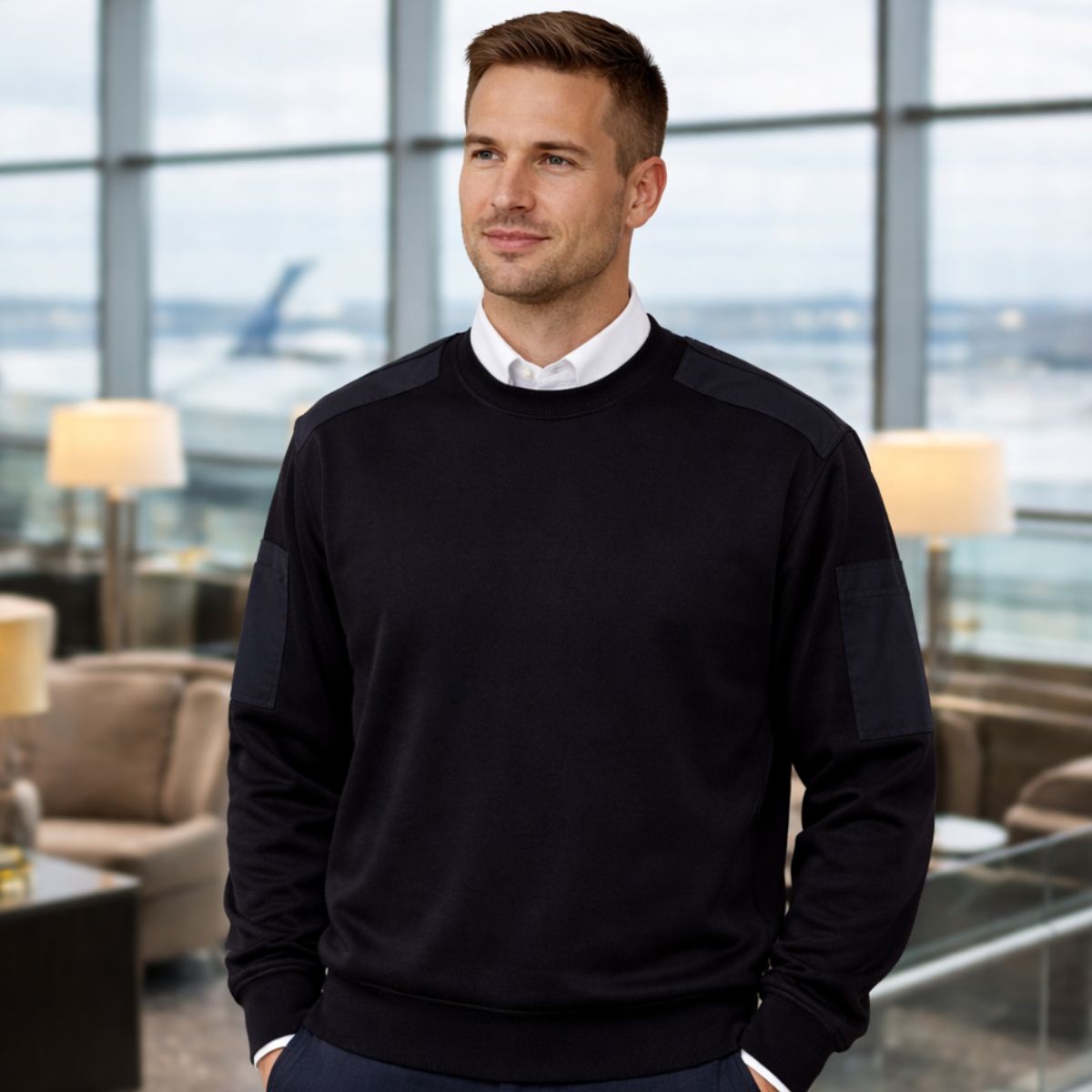 PILOT & CREW Store | Unisex NATO O-Neck Pullover with shoulder straps ...