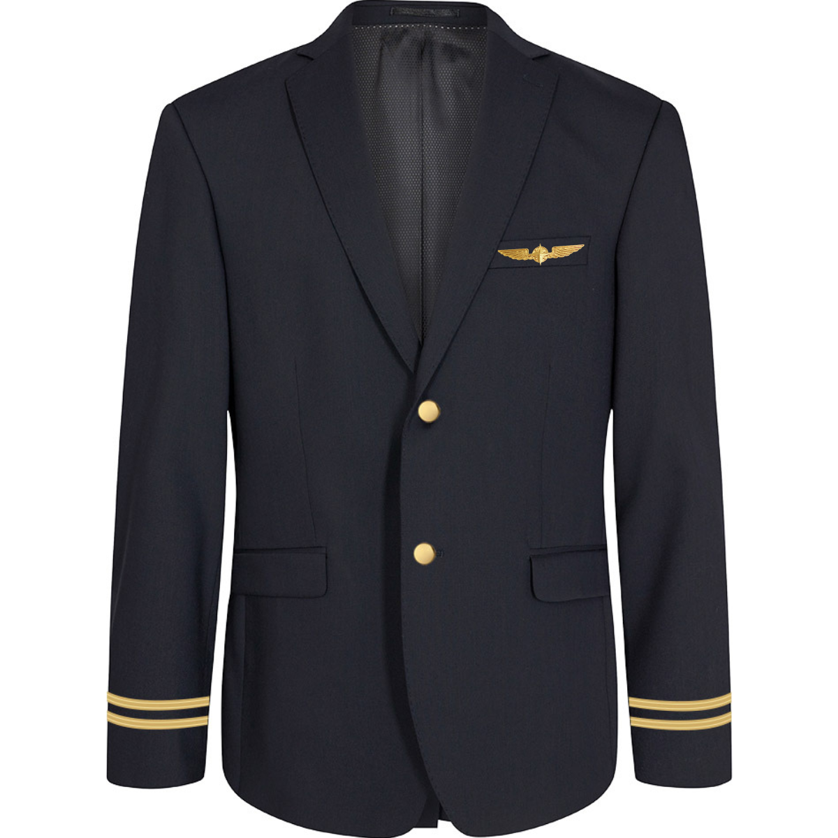 Men's Second Officer Blazer - MODERN FIT - Gold