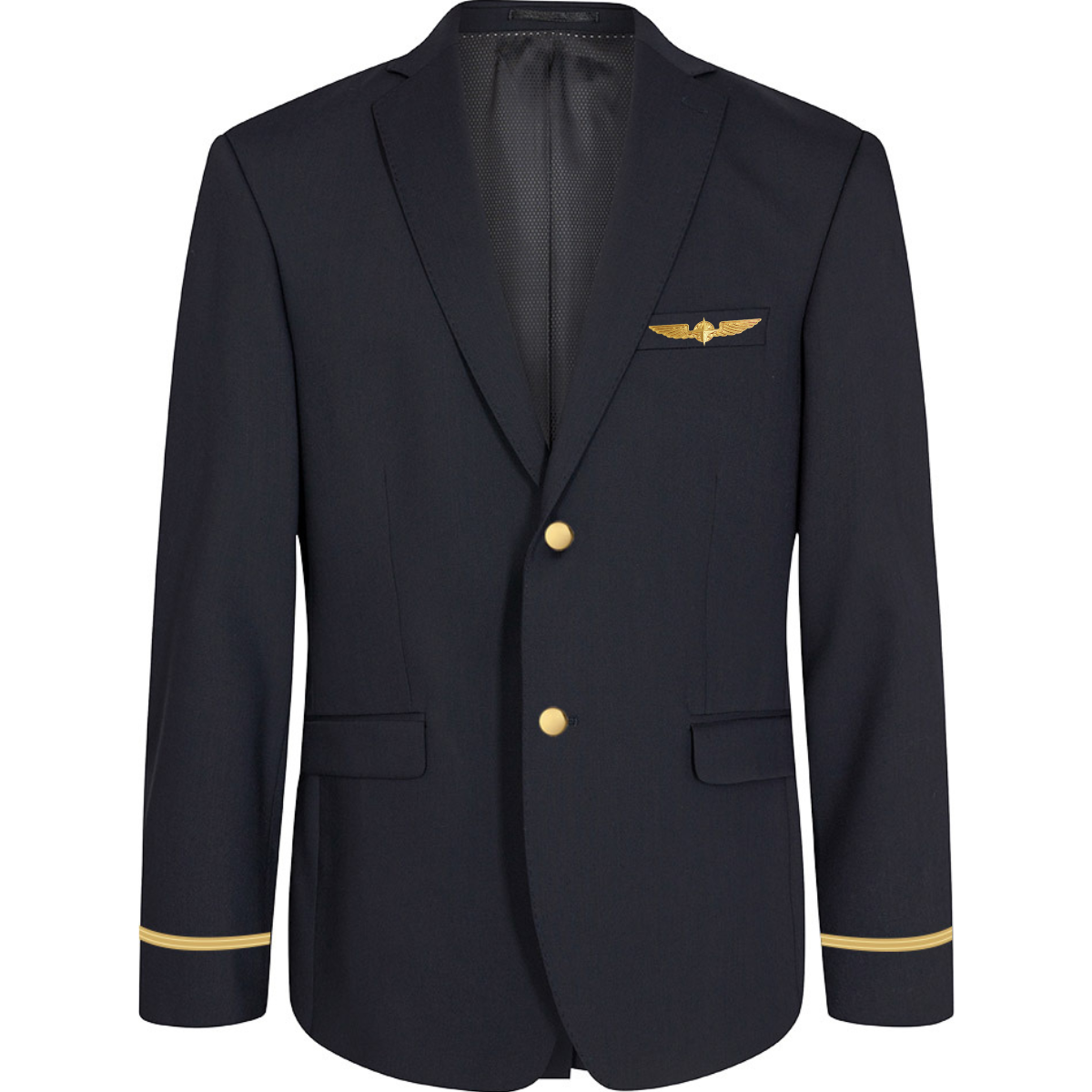 Men's Trainee Pilot Blazer - MODERN FIT - Gold