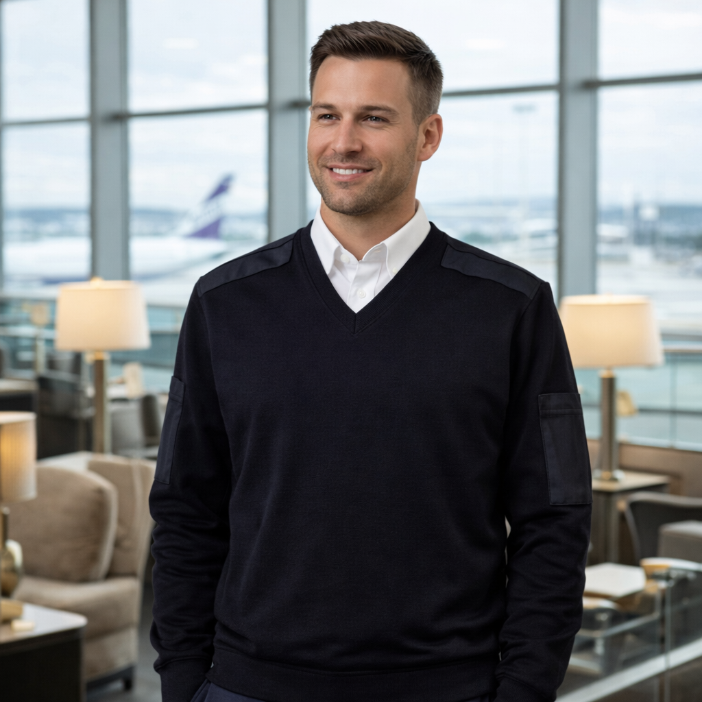 NATO V-neck Pullover