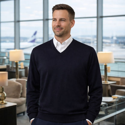 Men's V-neck Pullover