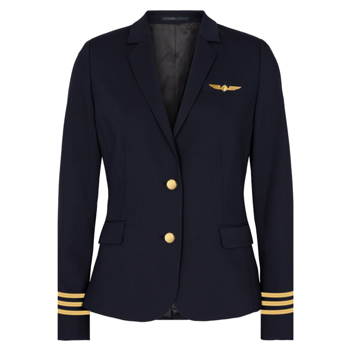 Women's First Officer Blazer - MODERN FIT - Gold