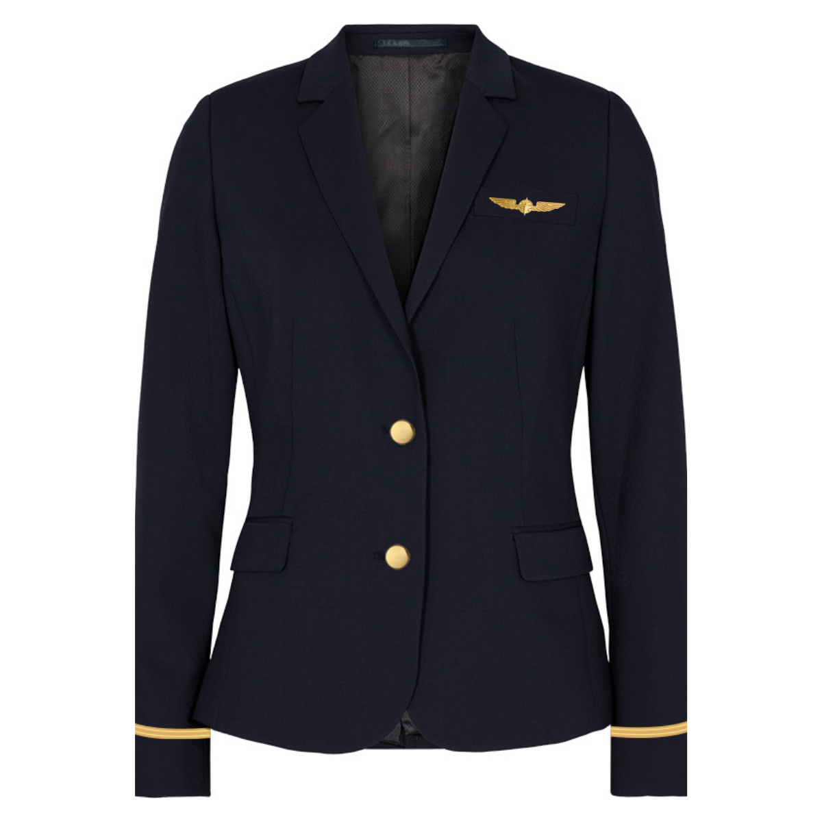 Women's Trainee Pilot Blazer - MODERN FIT - Gold
