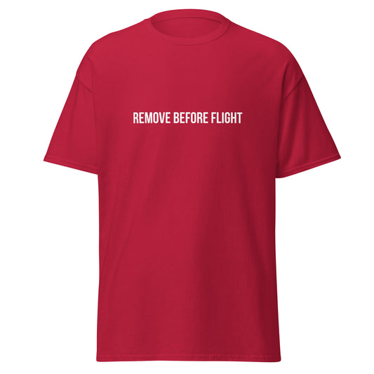 Men's T-shirt - Remove Before Flight